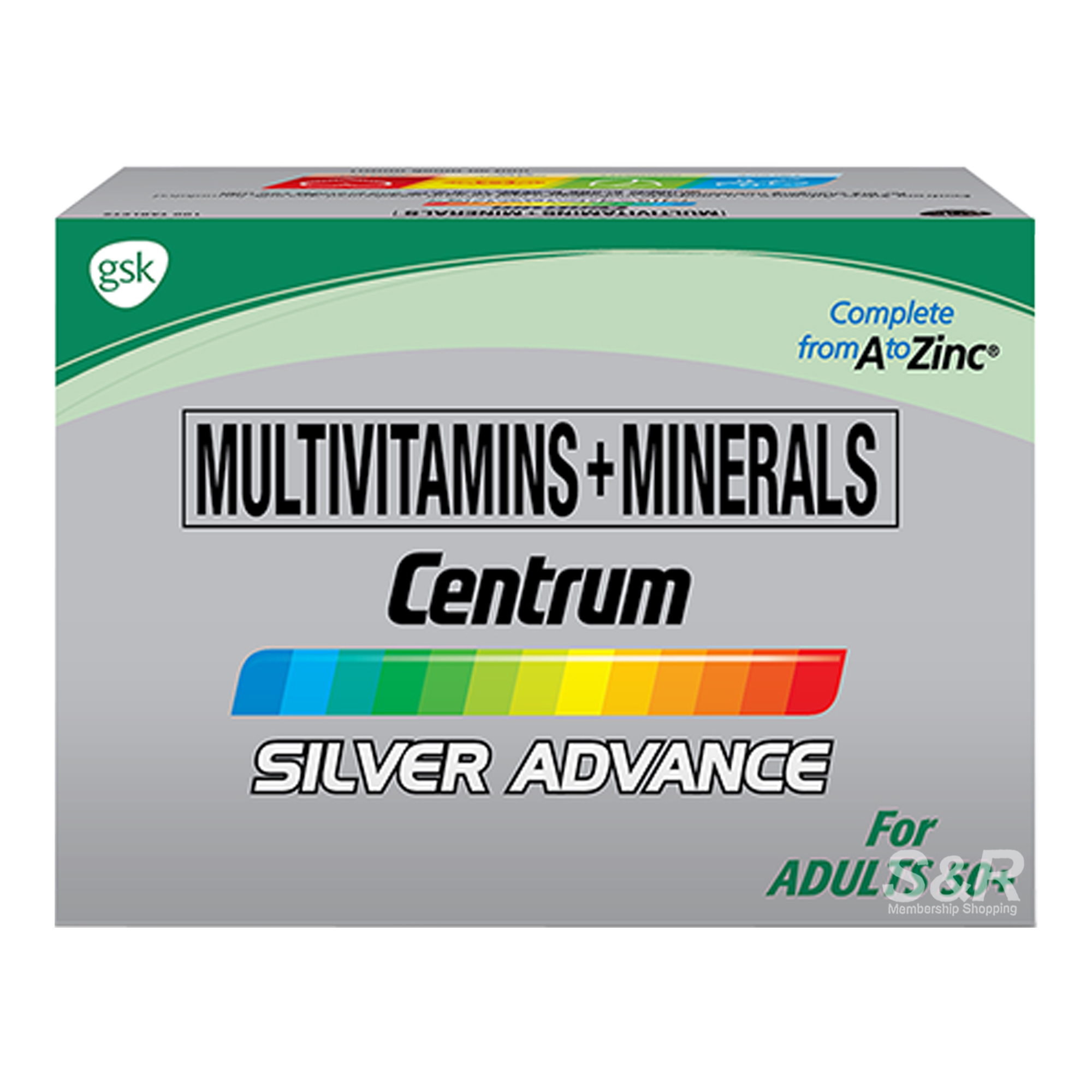 Centrum Silver Advance Multivitamin 100pcs